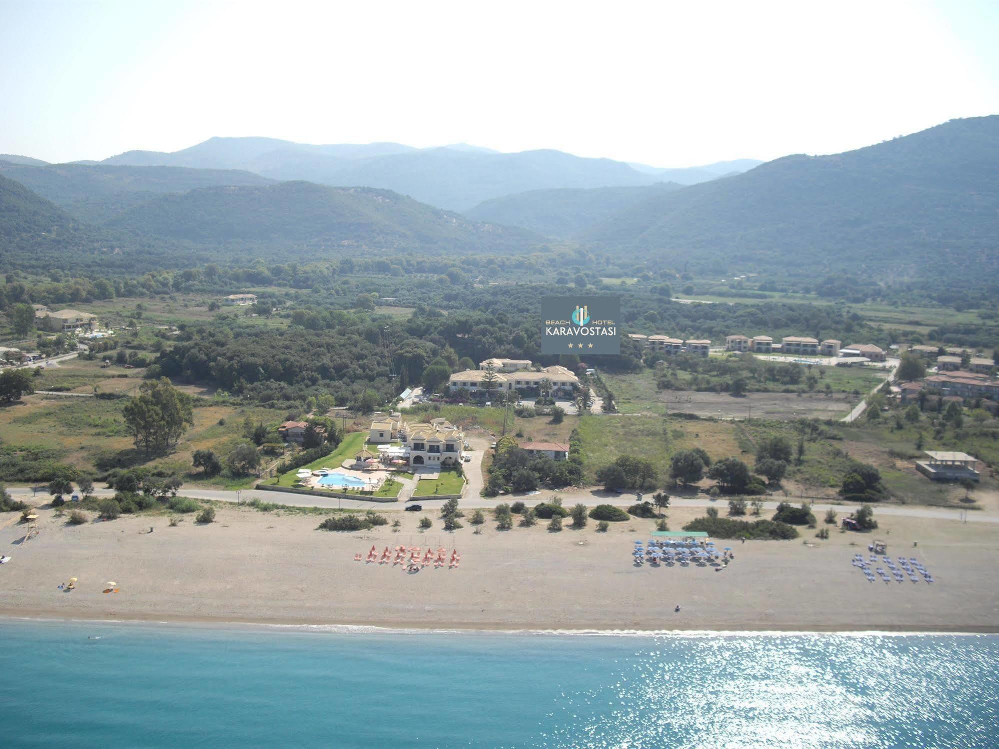 Karavostasi Beach Hotel เปร์ดีกา ภายนอก รูปภาพ